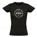 Tee shirt vintage - Fabriqué en 1991 Conforme & Authentique - Femme