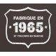 Tee shirt - Fab 1965 - Coton bio - Femme