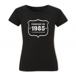Tee shirt - Fab 1985 - Coton bio - Femme