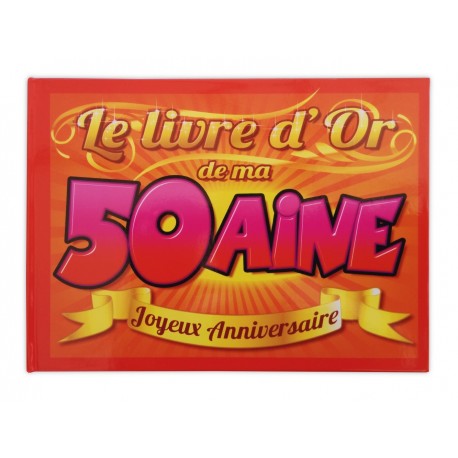 Livre d'or 50 aine