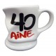 Mug cabossé 40 ans