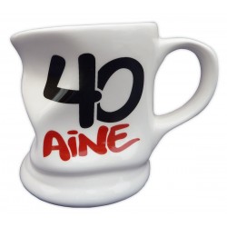 Mug cabossé 40 ans