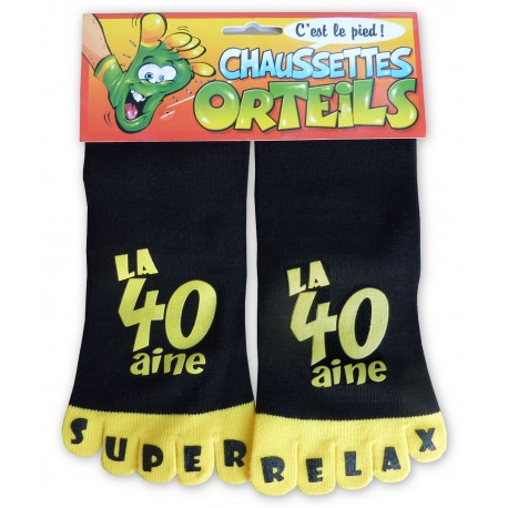 Chaussettes à orteils la 40 aine