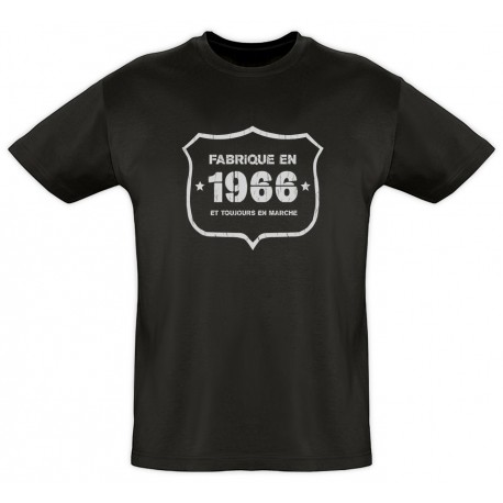 Tee shirt - Fab 1966 - Coton bio - Homme