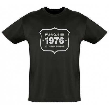 Tee shirt - Fab 1976 - Coton bio - Homme