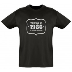 Tee shirt - Fab 1986 - Coton bio - Homme