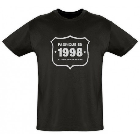 Tee shirt - Fab 1998 - Coton bio - Homme