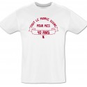 Tee shirt 40 ans à dédicacer + Feutre
