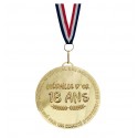 Médaille d'or 18 ans