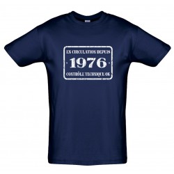 Tee shirt En Circulation depuis 1976