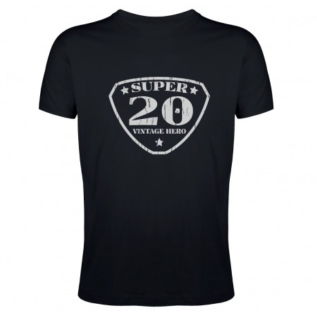 Tee shirt Super 20 Vintage Hero