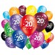 20 ballons anniversaire 20 ans
