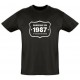 Tee shirt - Fab 1987 - Coton bio - Homme