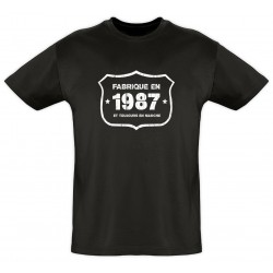 Tee shirt - Fab 1987 - Coton bio - Homme