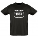 Tee shirt - Fab 1987 - Coton bio - Homme