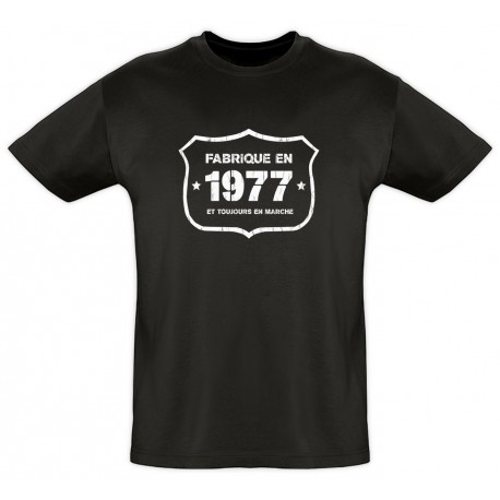 Tee shirt - Fab 1977 - Coton bio - Homme