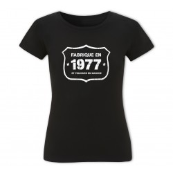 Tee shirt - Fab 1977 - Coton bio - Femme