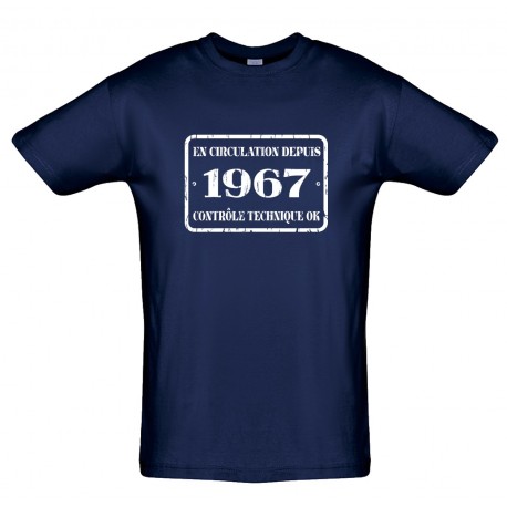 Tee shirt En Circulation depuis 1967