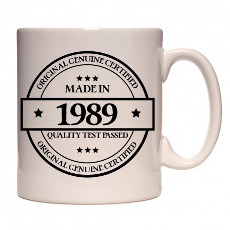 Mug Made in 1989