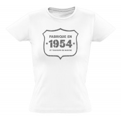 Tee shirt - Fab 1954 - Coton bio - Femme