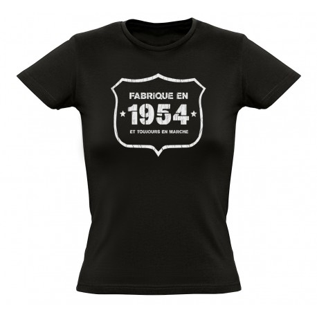 Tee shirt - Fab 1954 - Coton bio - Femme