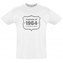 Tee shirt - Fab 1964 - Coton bio - Homme