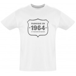 Tee shirt - Fab 1964 - Coton bio - Homme