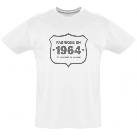 Tee shirt - Fab 1964 - Coton bio - Homme