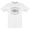 Tee shirt - Fab 1964 - Coton bio - Homme