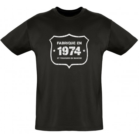 Tee shirt - Fab 1974 - Coton bio - Homme