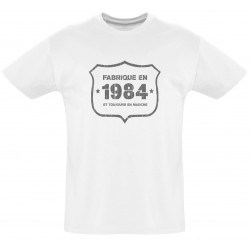 Tee shirt - Fab 1984 - Coton bio - Homme