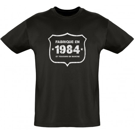 Tee shirt - Fab 1984 - Coton bio - Homme