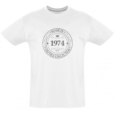 Tee shirt - Made in 1974 - Coton bio - Homme