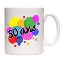 Mug anniversaire 50 ans