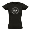 Tee shirt vintage - Fabriqué en 1976 Conforme & Authentique - Femme