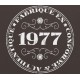 Tee shirt vintage - Fabriqué en 1977 Conforme & Authentique - Homme